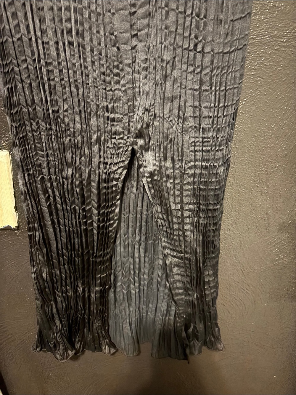 A New Day Woman’s Medium black skirt, belt string is missing - Picture 6 of 11
